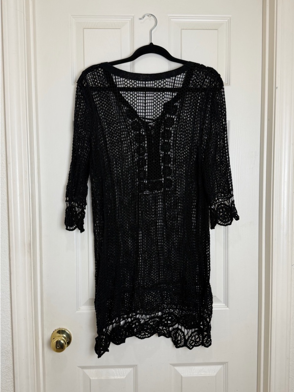 Francesca’s  Crochet Swim Cover-Up Dress size S - Picture 5 of 5